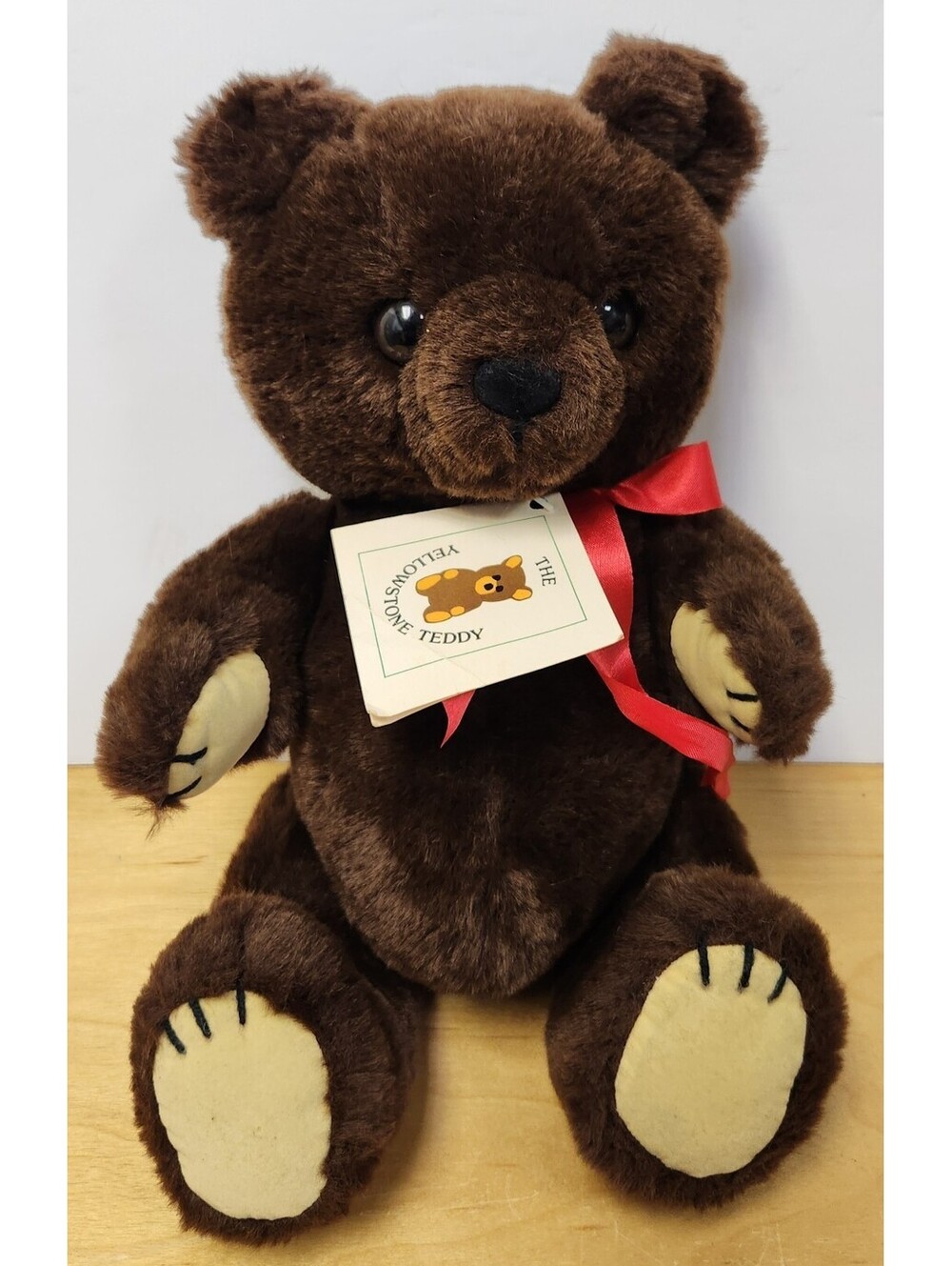Vintage 1981 R. Dakin Theodore Bear "The Yellowstone Teddy" Jointed Plush NWT